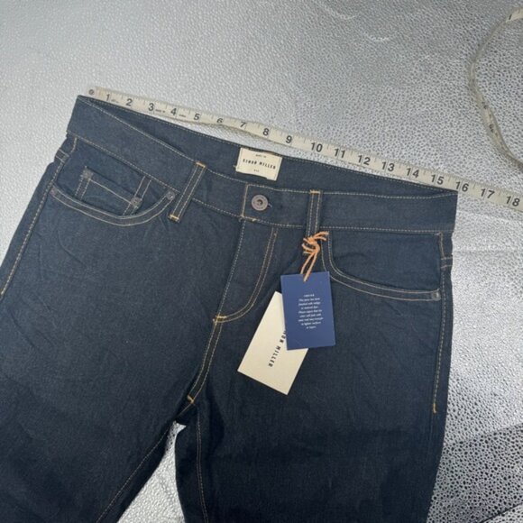 NWT Simon Miller W003 Como indigo slim boyfriend jeans raw hem - Picture 9 of 12